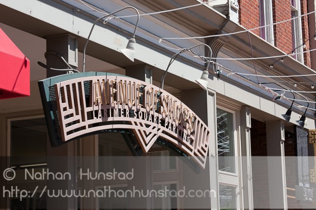 Larimer Square shops in Denver, CO